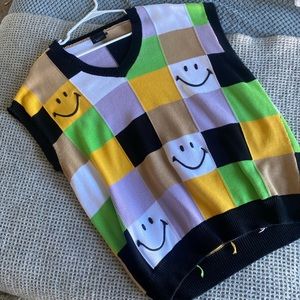 Joshua Sanders Vest Smile multi color